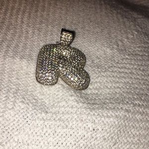 Initial R pendant